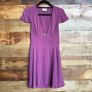 Aritzia Sunday Best Pink Mini Dress Small Size 6